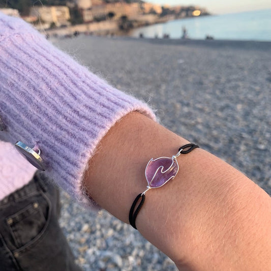 Amethyst bracelet - appeasement and purification