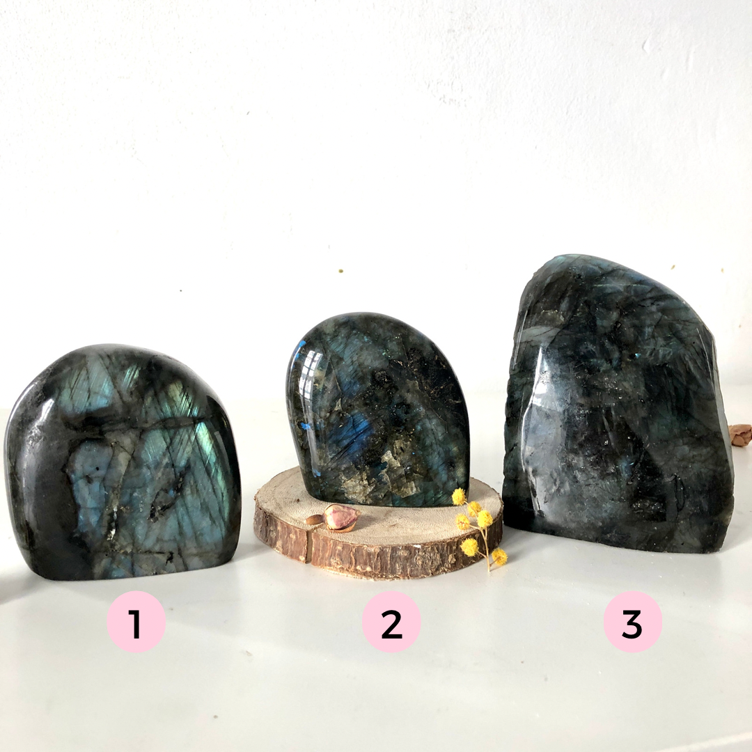 Bloc Labradorite naturelle