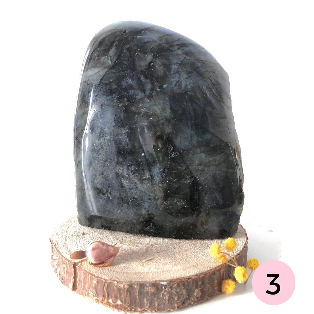 Bloc Labradorite naturelle