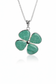 Pendentif Aventurine - trèfle