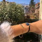 Bracelet Agate Bleue - confiance et amour